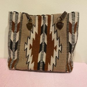 El Paso SaddleBlanket Bag Southwestern Design  Boho,Hippie,Cowgirl,Santa Fe Chic